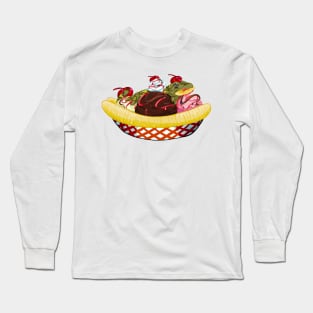 Banana spilts Long Sleeve T-Shirt